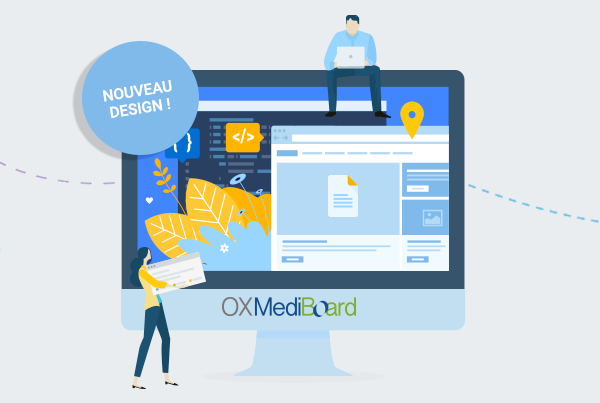 Illustration de l'article nouveau design de l'interface Mediboard